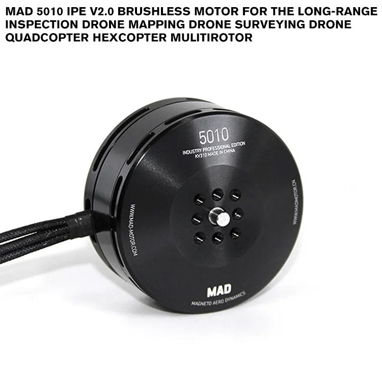 MAD 5010 IPE V2.0 Brushless Motor For The Long-Range Inspection Drone Mapping Drone Surveying Drone Quadcopter Hexcopter Mulitirotor MAD 5010 IPE V2.0 Brushless Motor For The Long-Range Inspection Drone Mapping Drone Surveying Drone Quadcopter Hexcopter Mulitirotor